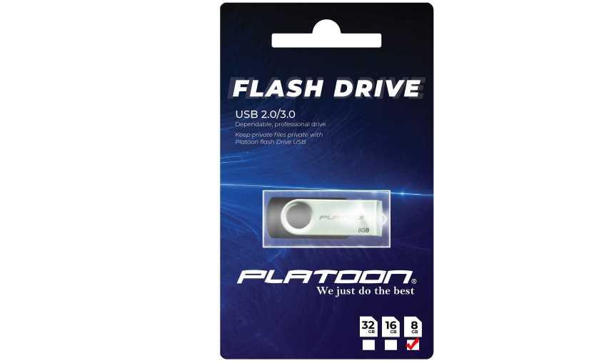 129813-0.jpeg USB FLASH DRIVE 8GB PLATOON - Image 1