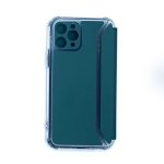 MODERN 11 PRO FLIP TAMNO ZELENA IPHONE FUTROLA