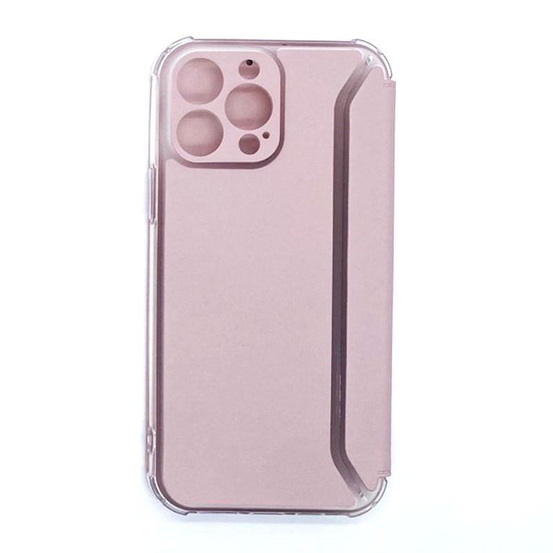133677-0.jpeg MODERN 13 PRO MAX FLIP BABY ROSE IPHONE FUTROLA - Image 1
