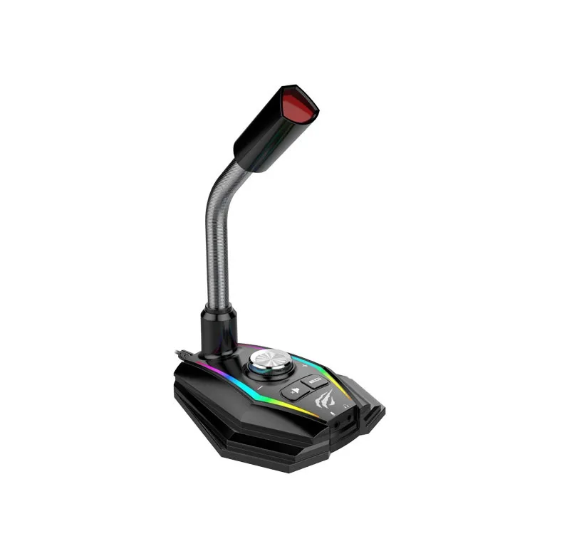 HAVIT GK56B crni RGB USB gaming mikrofon