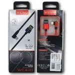 BRZI USB DATA KABAL WCA-10 IPHONE 2,4A 1M CRVENA WEWO