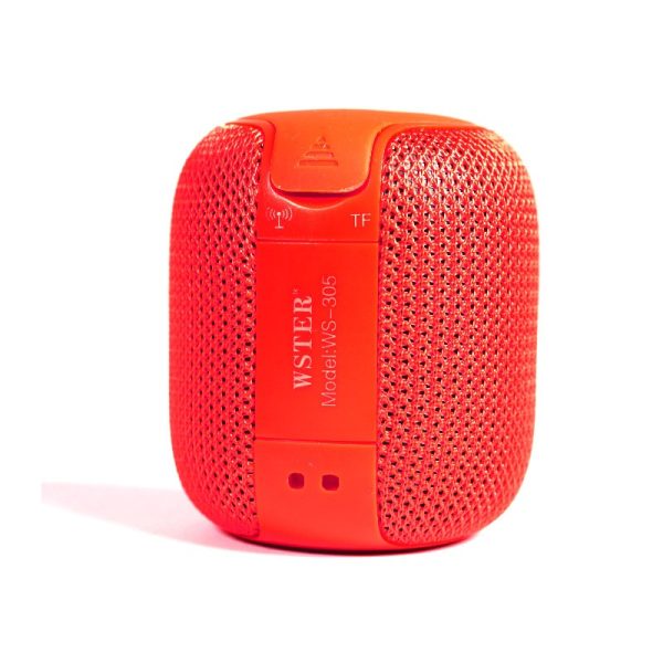 BLUETOOTH SPEAKER WS-305 CRVENA