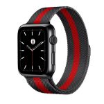 NARUKVICA INOX CRNA CRVENA #12 38MM