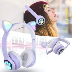 CAT EAR SLUSALICE BLUETOOTH ST-23M PURPLE, dodatni prikaz 1