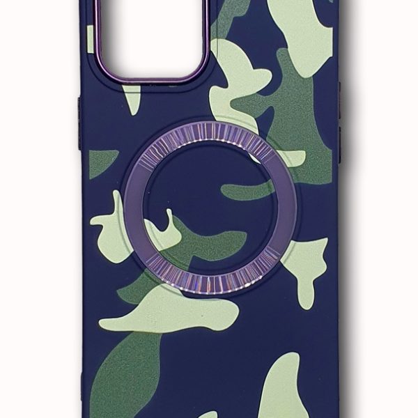 CAMO 12 PRO MAX SILIKON IPHONE PLAVA+ZELENA #6
