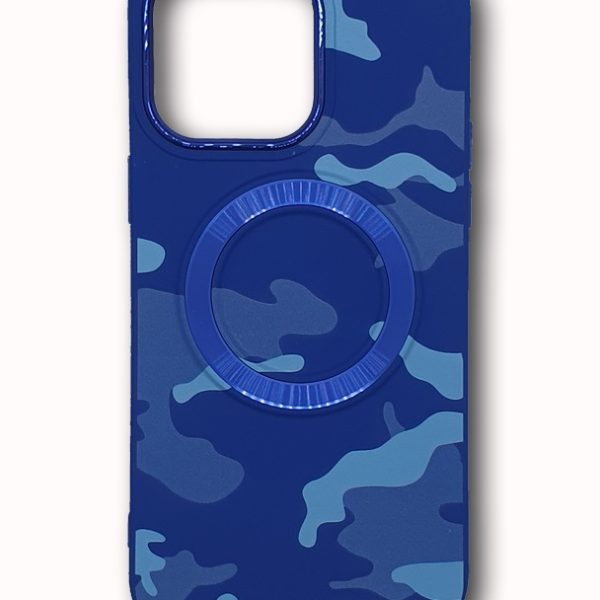 CAMO 14 SILIKON IPHONE PLAVA #1