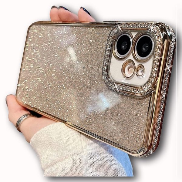 SHINING CIRKON 12 PRO SILIKON IPHONE ZLATNA