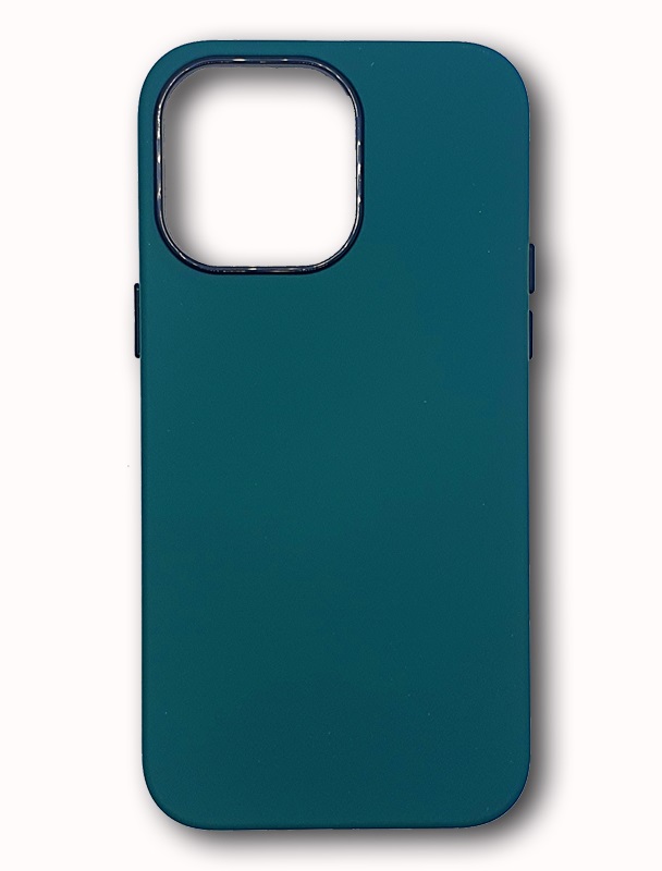 135911-0.jpeg SOBER 14 PRO MAX SILIKON IPHONE DARK GREEN - Image 1