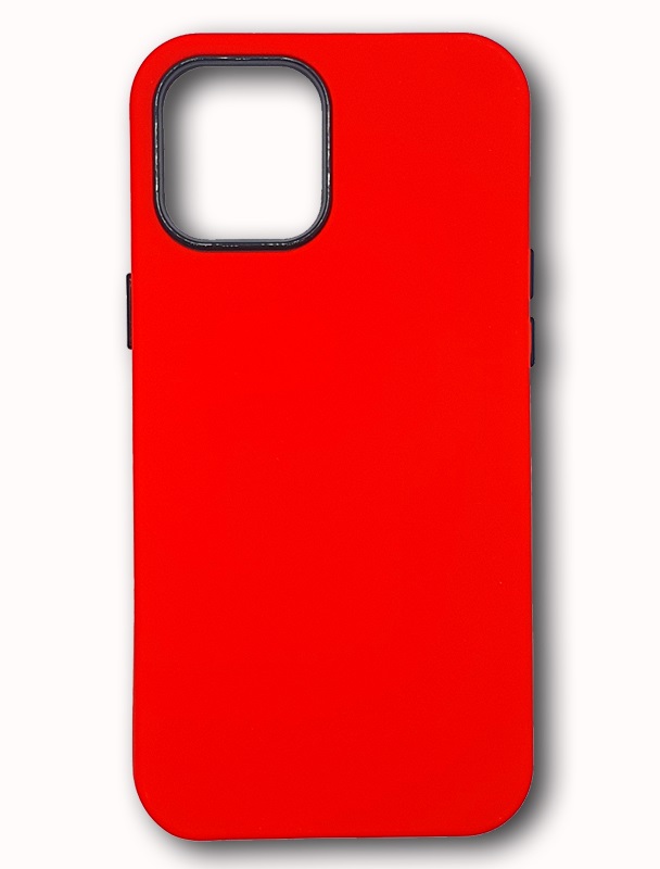 135945-0.jpeg SOBER 12 PRO MAX SILIKON IPHONE BRIGHT RED - Image 1