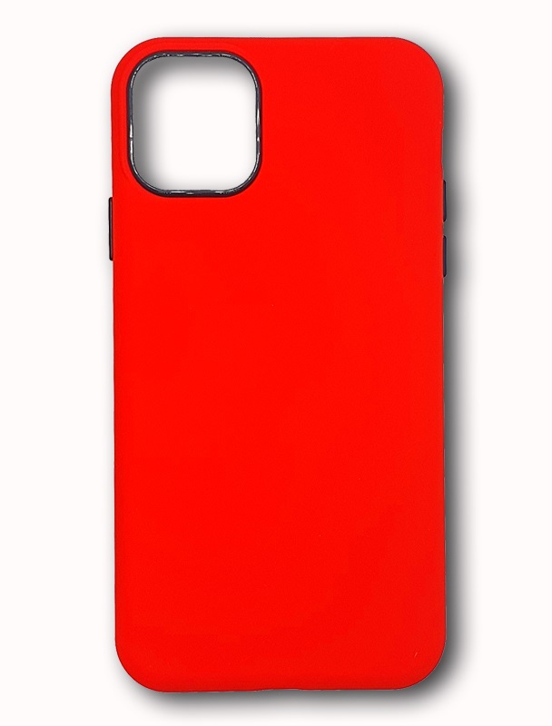 135959-0.jpeg SOBER 11 PRO MAX SILIKON IPHONE BRIGHT RED - Image 1