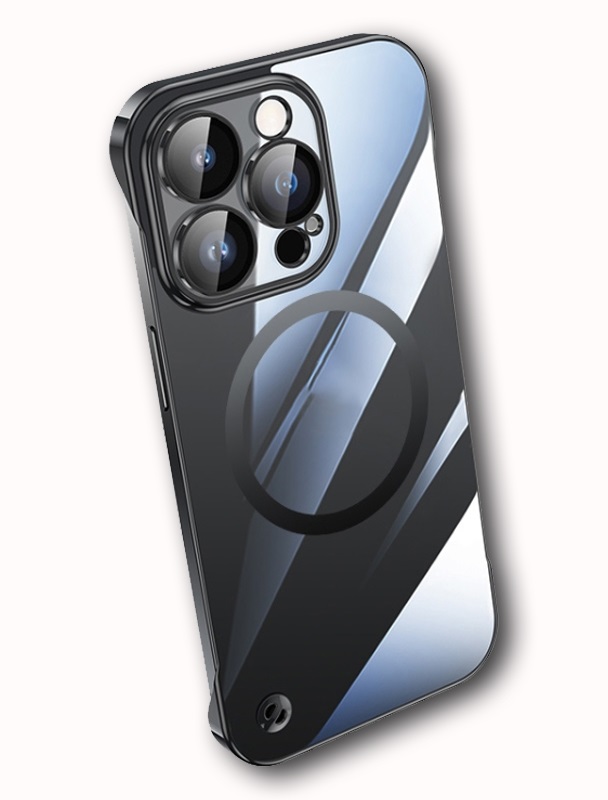 136220-0.jpeg FRAMELESS 13 PRO CRNA IPHONE FUTROLA - Image 1