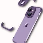 LENS PROTECTOR IPHONE 13 LJUBICASTA SILIKONSKA ZASTITA