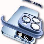 LENS PROTECTOR IPHONE 13 PRO PLAVA SILIKONSKA ZASTITA