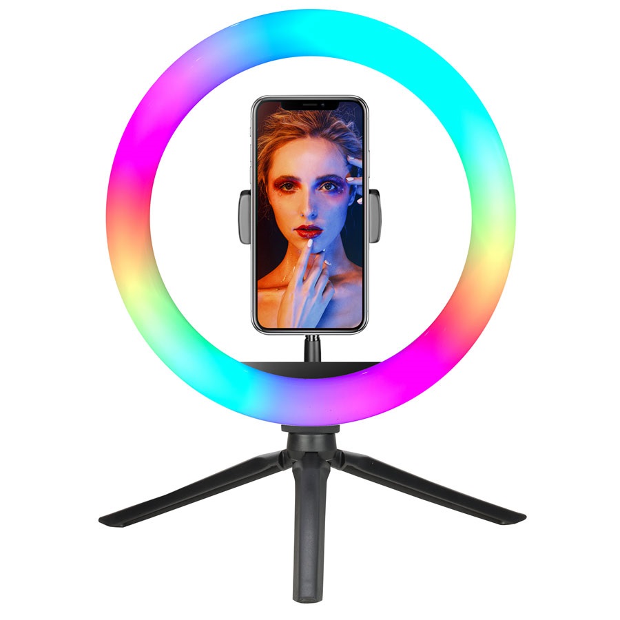 136638-0.jpeg RING LIGHT 10INCH RGB LED XO-BGD007/MJ26 XO - Image 1