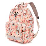 KINGSLONG PUTNICKI RUKSAK ZA MAME I BEBE  KLB190228PK- CAMO ROZA - Image 2