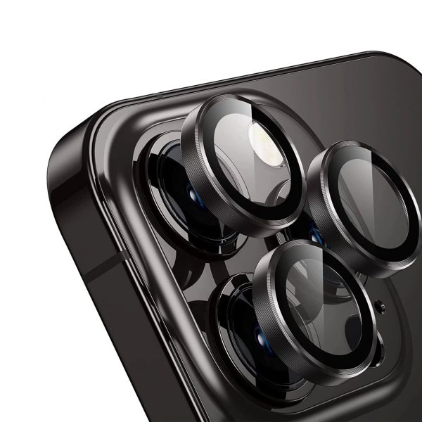 POSITIONER STAKLO KAMERE METAL IPHONE 14 /14 PLUS CRNA