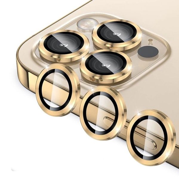POSITIONER STAKLO KAMERE METAL IPHONE 13/13 MINI ZLATNA