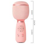 MIKROFON SA BLUETOOH WS-1885 PINK, dodatni prikaz 2