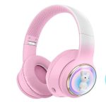 BLUETOOTH SLUSALICE AKZ-53 RABBIT 5.3BT 6D PINK