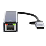 HC-78 2 U 1 4 PRIKLJUČKA USB-C/USB A PRIKLJUČNA STANICA S ETHERNETOM 100MBS, dodatni prikaz 1