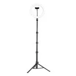 Tripod style + Ring light HQ-10 10"