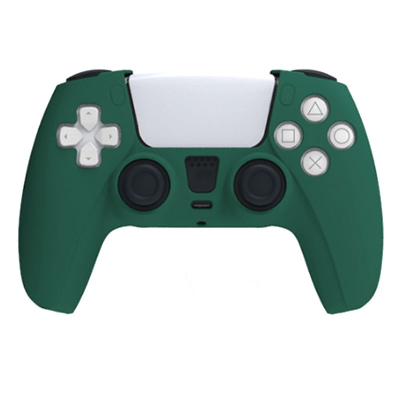 138727-0.jpeg TP5-0512 SILIKONSKE MASKE ZA PS5 DOBE ZELENA - Image 1