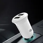 AUTO PUNJAC ES-CC33 2USB 2,4A BIJELI EARLDOM, dodatni prikaz 2