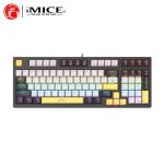 MEHANICKA TASTATURA GK-500 PLAVI SWITCH IMICE CRNO-ZUTA