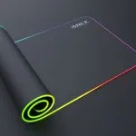 IMICE PD-05 crna RGB gaming podloga za miš i tastaturu