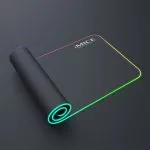 RGB gaming podloga za miš i tastaturu IMICE PD-05 80 × 30 cm crna - Image 2