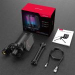 FIFINE RGB GAMING MIKROFON SA TRIPODOM A6V CRNI - Image 2