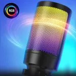 RGB USB gaming mikrofon sa tripod stalkom FIFINE AmpliGame A6V crni - Image 3