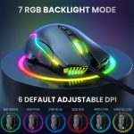 GAMING MOUSE CW905 WIRED ONIKUIMA CRNA, dodatni prikaz 1
