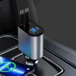 SUPER FAST CHARGE CAR CHARGER 4IN1 120W, dodatni prikaz 2