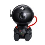 ST-03 ASTRONAUT BLUETOOTH LAMPA SA PROJEKCIJOM ZVIJEZDA CRNA, dodatni prikaz 1