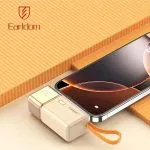 MINI POWER BANK 2IN1 GOLD BAR 5000mAH PD47 PD22,5W EARLDOM, dodatni prikaz 1