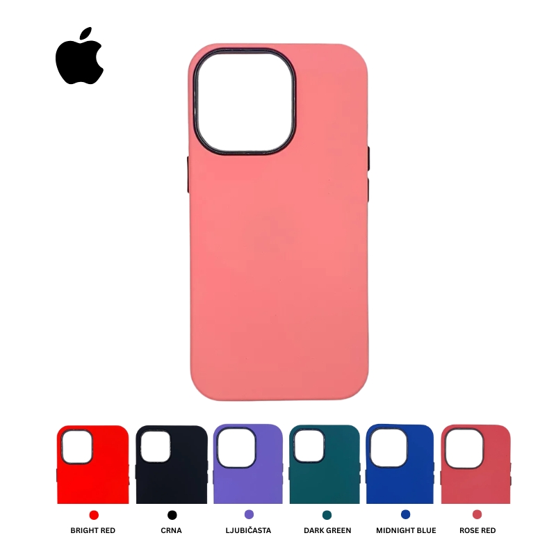 SOBER silikonska maskica za iPhone u raznim bojama