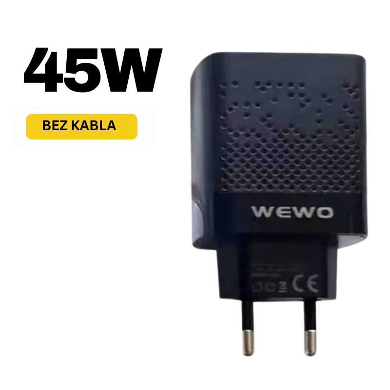 slike za web - 2026-07-30T141749.208 WEWO kućni punjač Type-C PD 45W QC 3.0