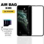 Airbag zaštitno staklo za iPhone sa ojačanim rubovima protiv pucanja