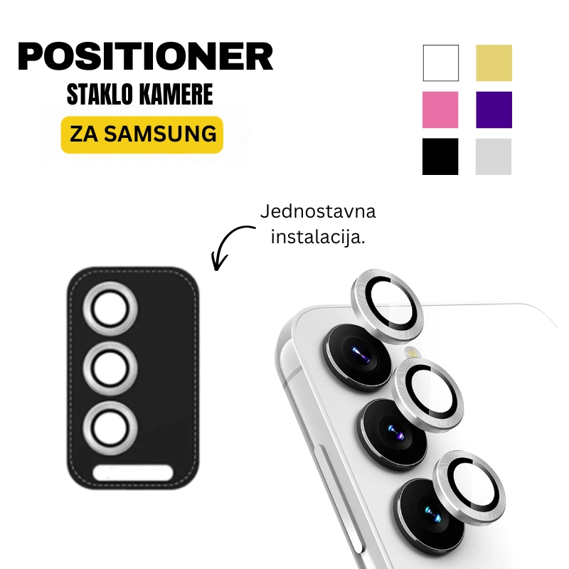 slike za web (39) Positioner zaštitno staklo za kameru Samsung telefona sa preciznim poravnanjem