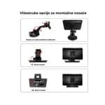 BEZICNI CARPLAY I ANDROID AUTO PND F704 NAVIGACIJSKI EKRAN 7' - Image 3