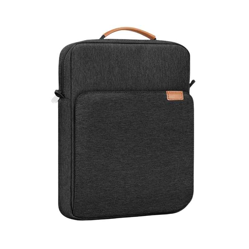 CB15 TORBA PREKO RAMENA 13 INCA CRNA POSLOVNA TORBA ZA LAPTOP I DOKUMENTE XO