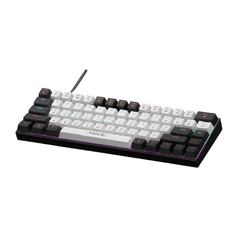 MEHANICKA TASTATURA GK 900 PLAVI SWITCH IMICE CRNO BIJELA