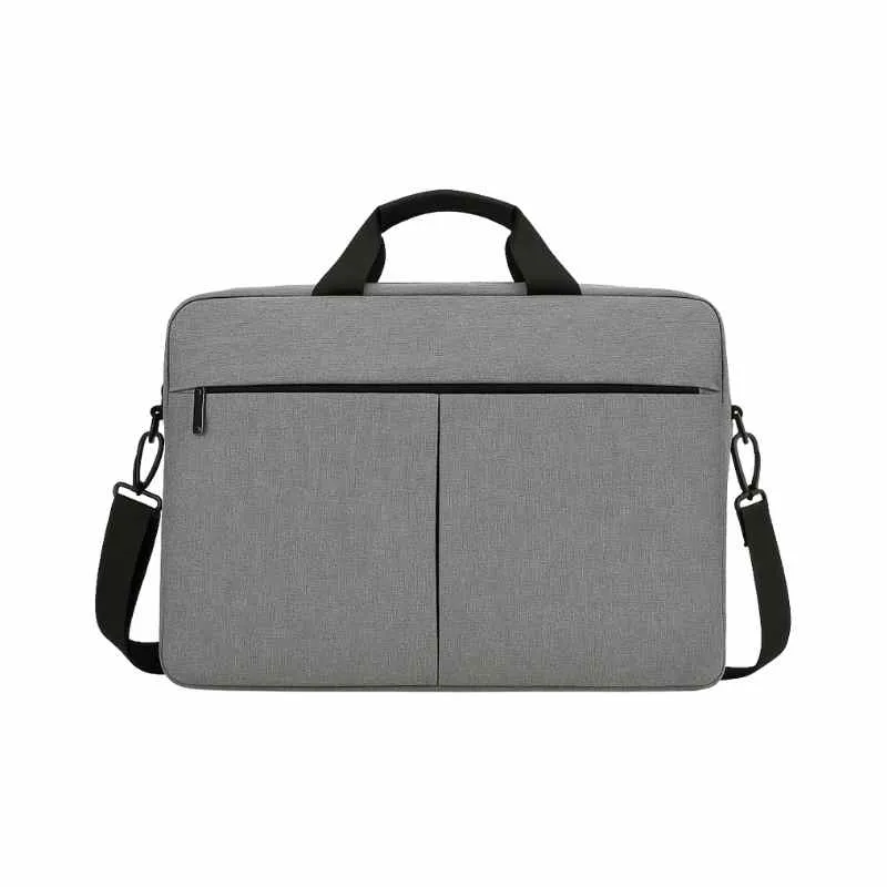 Torba za laptop 15–16 inch siva MK-03 sa više pretinaca za organizaciju