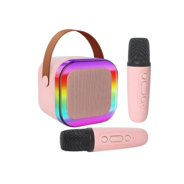 Bežični Bluetooth zvučnik ZQS-K12 SING-E sa ugrađenim mikrofonom, idealan za karaoke, zabave i muziku na otvorenom.