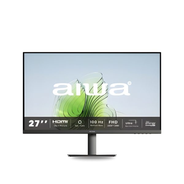 AIWA 27-inčni monitor – prednji prikaz full HD ekrana.
