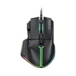 iMICE T50 RGB žični gaming miš crne boje sa 12800 DPI
