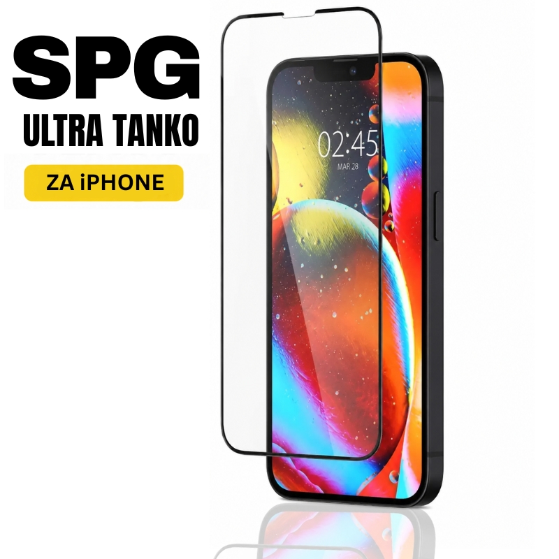 slike za web (15) SPG Thin zaštitno staklo za iPhone sa ultra tankim dizajnom i zaštitom ekrana