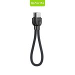 BAVIN CB411 pleteni kabal 15CM TYPE C na TYPE C crni