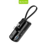BAVIN PC1091S mini powerbank LIGHTNING 5000MAH crni